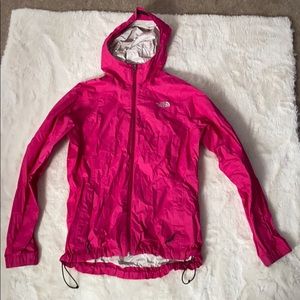 Women’s Hot Pink North Face Windbreaker